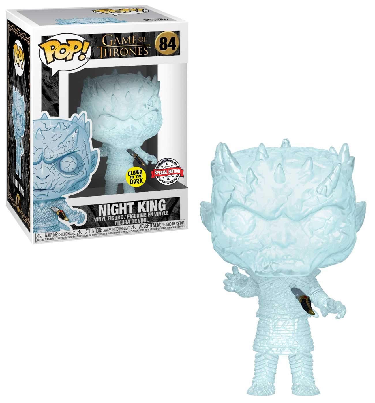 Funko Pop Game Of Thrones Crystal Night King W/ Dagger Glow