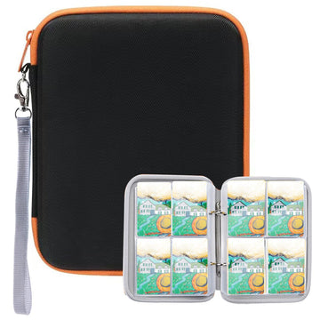 80 Pockets Card Case For Yoto Cards, 4 Pockets Card Holder Case For Yoto Card, Portable Eva Card Storage Folder For Mini Audiobo