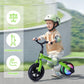 Ygjt 3 In 1 Lighting Tricycle For Toddlers Age 2-5 Years Old, Folding Kids Balance Bike With Adjustable Seat And Removable Pedal