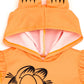 Garfield Big Girls Cosplay Tulle Dress Orange 14-16