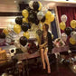 Gold Black And Silver Balloons,Green Balloon For Graduation Party Wedding Engagement Birthday Baby Shower New Years Eve Party Su
