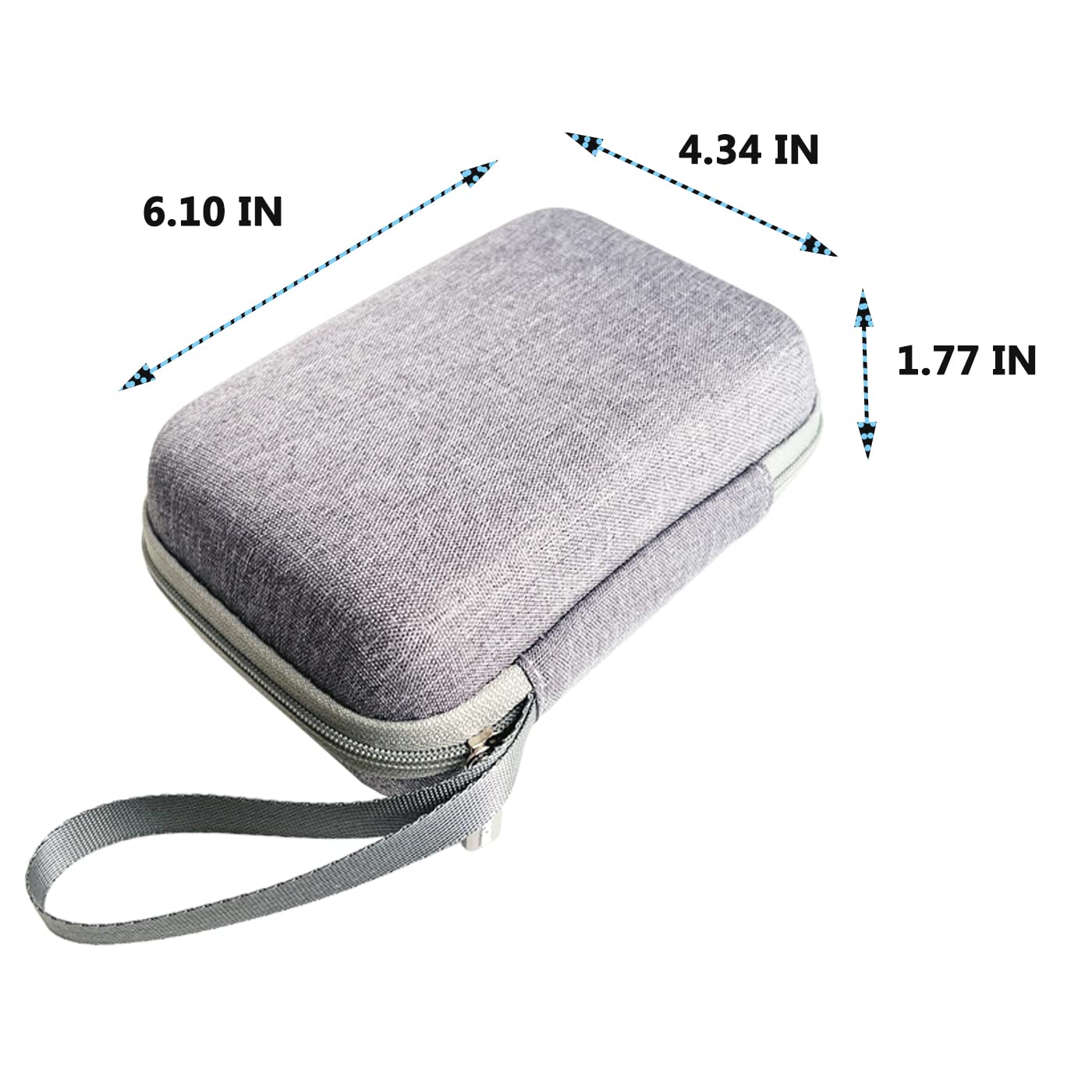 Rawecud Hard Carrying Case For Rg353V Handheld Game Console, Rg353V Portable Game Console Storage Case (Only Rg353V Case)