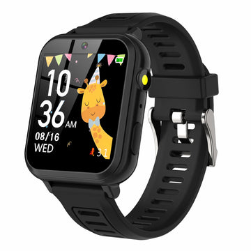 Aiwiep Smart Watch For Kids With 24 Games Kids Watch Boys Touch Screen Music Player Camera Alarm Clock Calculator Flashlight 12/24 Hr Kids Smart Watch Boys Toys For Kids 3-12 Year Old
