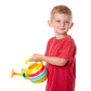 Melissa & Doug Giddy Buggy Watering Can - Kid-Friendly, Plastic, Multicolor, Model 6723, Garden-Themed Toy for Pretend Play