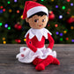 The Elf On The Shelf Plushee Pal Girl Dark Tone