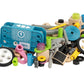 Brio Builder 34591 - Builder Motor Set - 120 Piece Construction Set Stem Toy With Wood And Plastic Pieces And A Motor For Kids Age 3 And Up