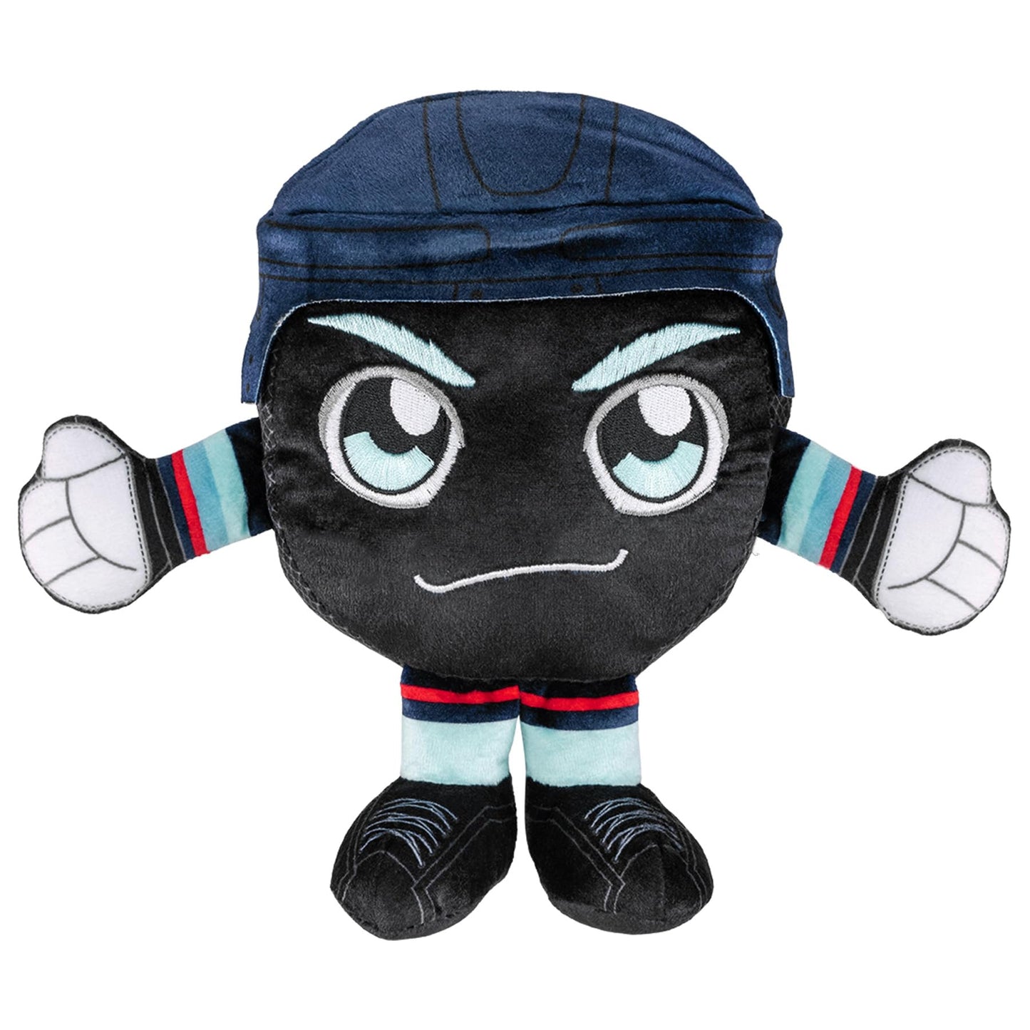 Bleacher Creatures Seattle Kraken 8'' NHL Kuricha Hockey Puck Sitting Plush - Soft Chibi Inspired Plush