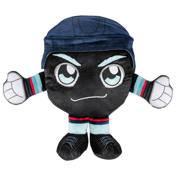 Bleacher Creatures Seattle Kraken 8'' NHL Kuricha Hockey Puck Sitting Plush - Soft Chibi Inspired Plush
