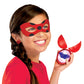 Miraculous Girls Female Ladybug Dress Up Set With Yoyo, Color Change Akuma, Tikki Kwami, Mask And Earrings By Playmates Toys For 4+ Years With Action Figure