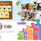 Masterpieces 100 Piece Shaped Jigsaw Puzzle For Kids - Farm Friends - 14''X19''