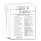 Wedding Shower Games Cards, Wedding Traditions Why Do We Do That, 25 Game Cards with 1 Answer Card, Engagement Party Wedding Gam