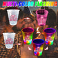 24 Pcs Glow Pink 21St Birthday Party Cups,Happy 21St Birthday Cups For Her,Pink Birthday Party For Finally Legal Decorations,Hap