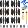 24Pcs Propellers Blades for DJI Mini 2, Mini 2 SE & Mini SE, Replacement Low-Noise and Quick-Release Props Wings Compatible with