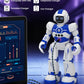 EduCuties Programmable Robot Toy for Kids, Smart Dancing & Walking, 10.6 inch, Blue, Model EC22-5R, Ideal for Ages 4-10, Birthday Gift