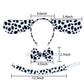 Coopay 9 Pieces Halloween Dalmatian Costume Set Puppy Dog Ears Headband Kit Include Dalmatian Ears Headbands Bow Tie And Dalmatian Tail For Christmas New Year Cosplay Costume Or Party Decoration