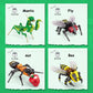 Kazi Bugs Building Toy Set,Insect Collection Building Blocks Including 8 Different Bug,Stem Toys For Kids Age 8 And Up,Play And