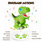 Dino-Motion Features RC Smart Dinosaur Robot - Interactive & Fun Learning