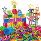FunOrbit Colourful Building Stick Blocks for Kids, Creative Construction & Educational Building Toy, STEM Learning Activity Set 