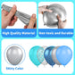 Blue Silver Balloon, 60 Pcs 12 Inches Teal Metallic Blue Silver Balloons Confetti Balloons For Kids Dancing Bachelorette Party Decorations Birthday Balloons Baby Shower Engagement Party Supplies