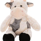 Cow Stuffed Animals Soft Plush Adorable Plush Cow Toy Nursery Doll, Gifts For Girls Boys 17.71 Inches