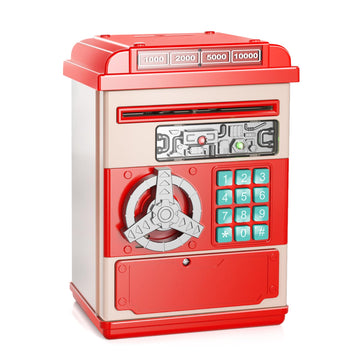 Bennol Kids Piggy Bank For Girls Boys, Electronic Atm Piggy Money Banks Cash Coin Toys For Kids 3 4 5 6 7 8 9 Years Old Birthday Gifts