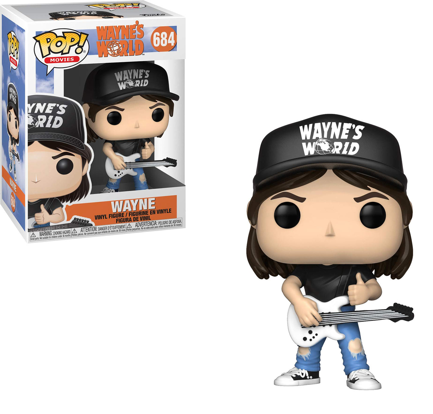 Funko Pop Wayne's World Wayne Collectible Figure, Vinyl, Multicolor, Model 34330