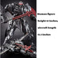 Lcfd Alloy Deformation Car Toys, 11 inch Big Size, Manual Deformation Car Model Robot Toy, Action Figures,Exquisite Packaging, G