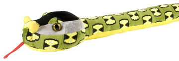 Wild Republic Snake Plush, Stuffed Animal, Plush Toy, Gifts Kids, Rhino Viper 70 Inches