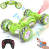 Fosgoit Gesture Sensing RC Stunt Car Toys Gifts for 6-8 8-12 Kids, 2.4Ghz 4WD Hand Controlled RC Car with Light & Music & Spray,