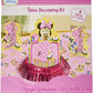 Amscan Disney Minnie 1st Birthday Value Table Decorating Kit, 1 pack (23 pcs)