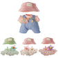 Clothes for Labubu, Overalls Clothes Set for Labubu Doll, 2 Piece Set Hat Overalls Outfit Premium Fashion Cute for Labubu Dolls