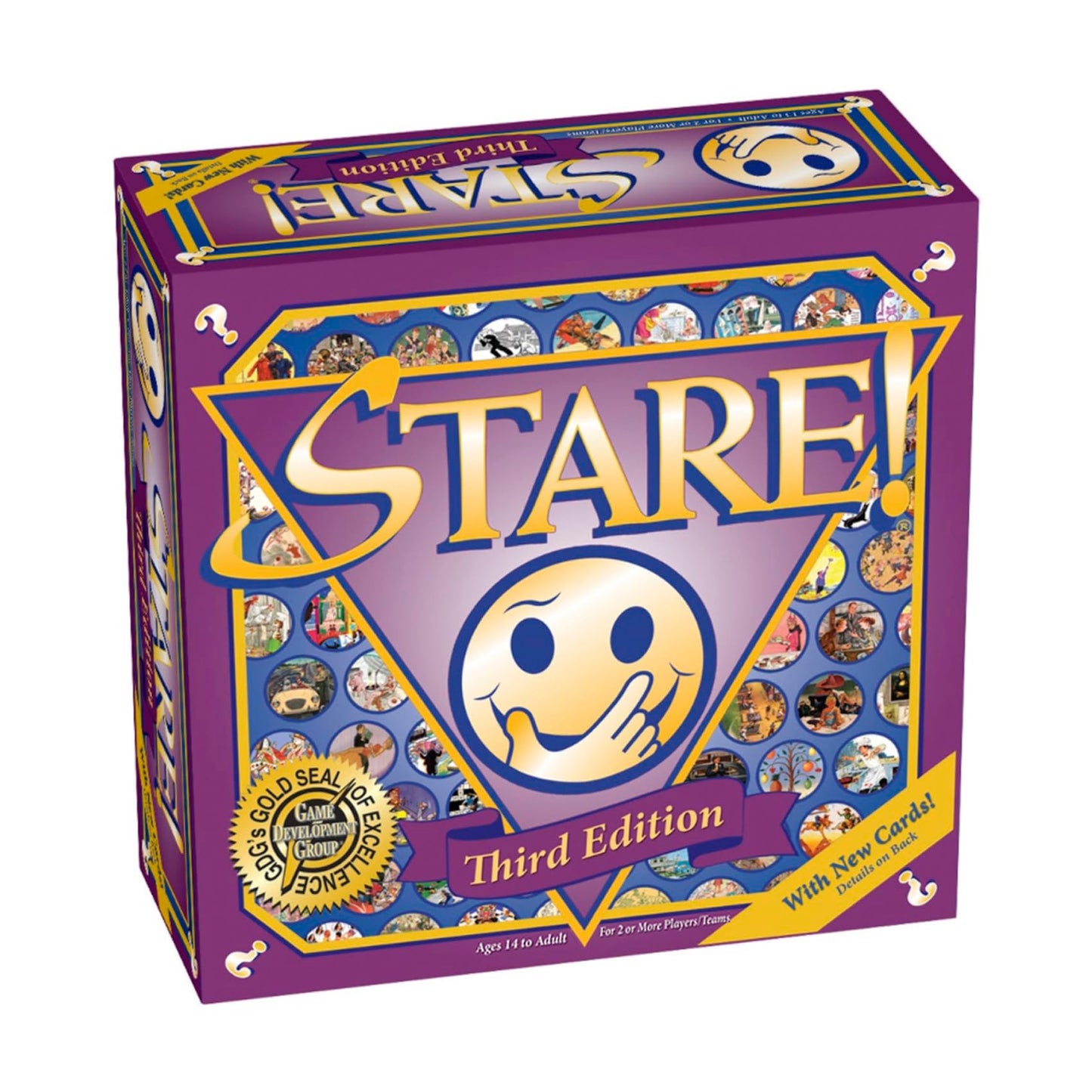 Stare - Players Have A Blast Testing Powers of Recall in This Fun Board Game of Memory & Observation - for mature-themed & Family Game Night