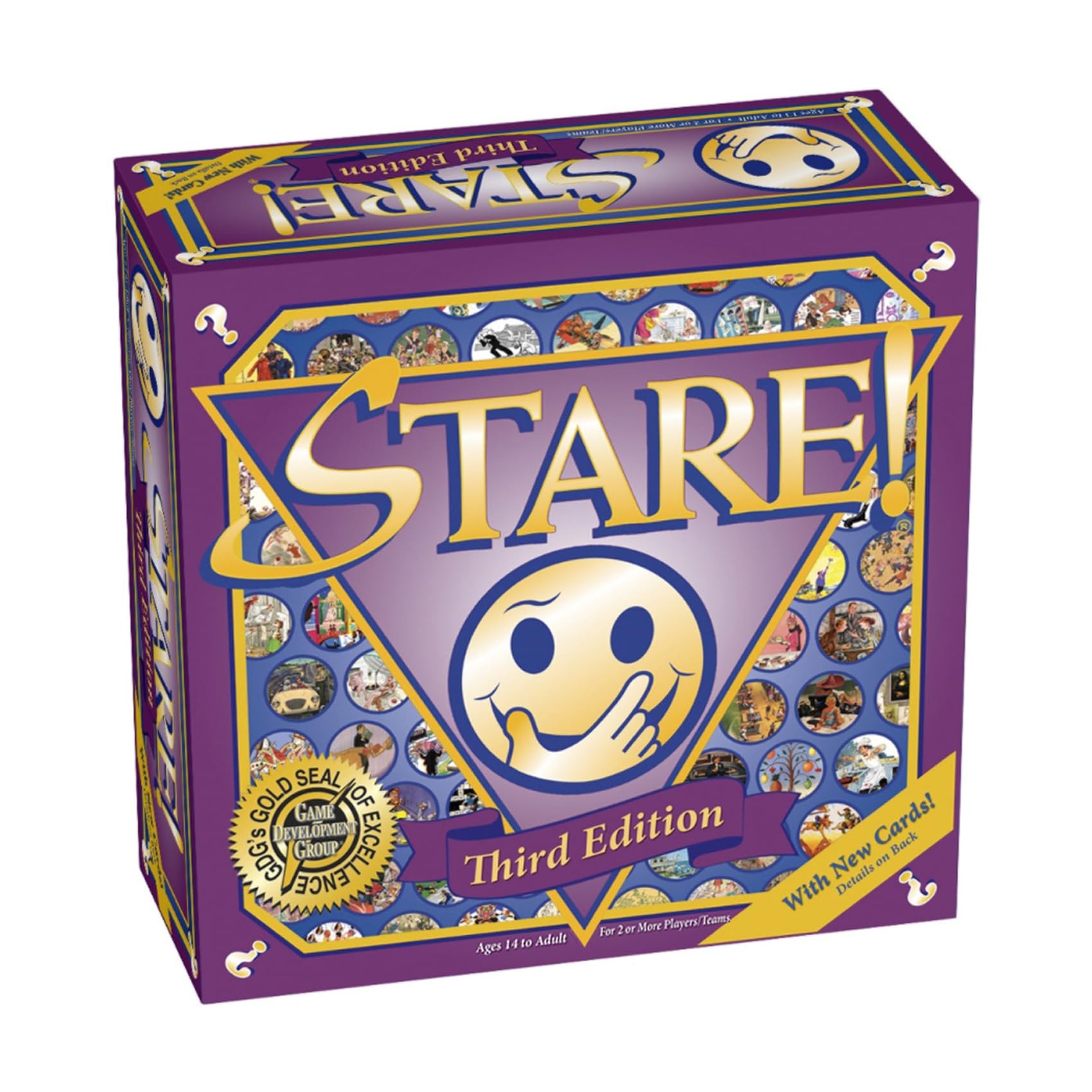 Stare - Players Have A Blast Testing Powers of Recall in This Fun Board Game of Memory & Observation - for mature-themed & Family Game Night