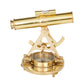 Deco 79 Metal Telescope With Compass Base, 8' X 8' X 8', Brass