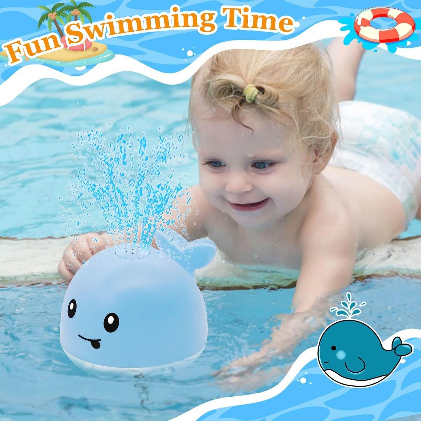 Bath Toys For Babies 6-12 Months - Bath Toys For Kids Ages 1-3 2-4 | Spray Water Infant Baby Toys For 12-18 Months Boys Girls |