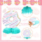 Hotop 9 Pcs Donut Two Sweet Birthday Party Decorations Table Honeycomb Centerpieces Table Topper Doughnut Birthday Sign Decor Girls Theme Party Supplies For Baby Shower
