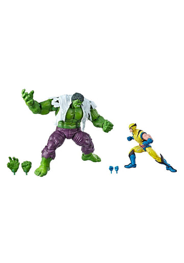 Marvel Legends 80Th Anniversary Wolverine And Hulk 6-Inch Action Figures - Exclusive