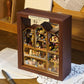 DIY Miniature House Kit  CUTEROOM Mini House Kit for mature-themed to Build  Wooden Dollhouse Making Kit with Furniture  Christmas Birthday Gifts