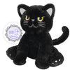 Suzzipals Microwavable Grumpy Black Cat Stuffed Animals Lavender Scent, Heated Stuffed Animals Heating Pads For Cramps & Pain, B