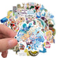 50 Cartoon Alice In Wonderland Stickers Waterproof Stickers Vinyl Sticker Clings Water Bottles Laptop Scrapbooking Computers Pho