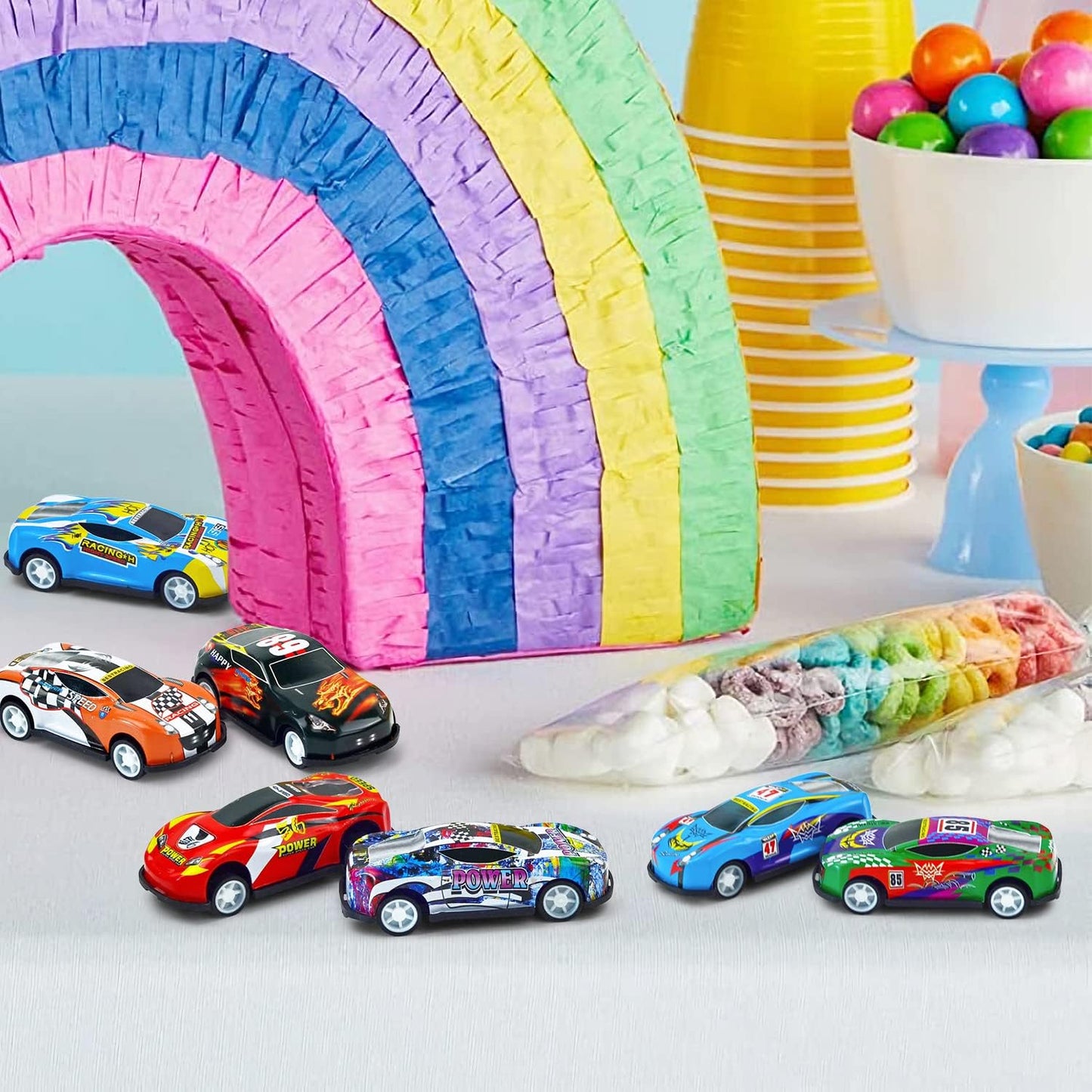 Vileafy Mini Race Cars - 30 Pack Pull Back Toys for Kids, Ideal for Classroom Prizes and Party Favors, Model VL-Race31