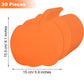 Outus 30 Pieces Foam Halloween Pumpkins Foam Pumpkin Shapes Halloween Craft Kit