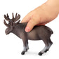 Terra by Battat - 3 Pcs 5 Forest Animal Figurines - Realistic Plastic Fox, Moose & Raccoon Toys - Durable Wildlife Gift Set for