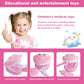 9-Piece Dental Pretend Play Set, Educational Dentist Play Kit With Teeth Model, Toothbrush, Dental Mirror, Syringe, Toothpaste,