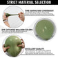 Sage Green Balloons 50Pcs, Double Stuffed Olive Green Latex Helium Balloons, Eucalyptus Avocado Green Party Balloons Retro Green
