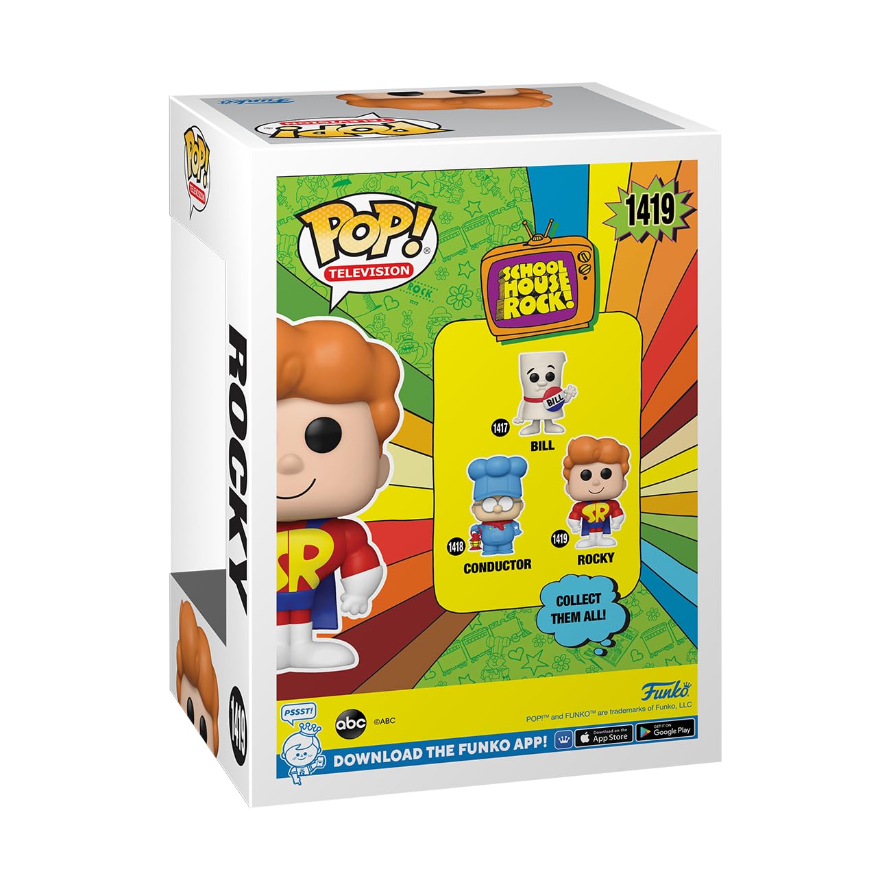 Funko Pop! Tv: Schoolhouse Rock - Schoolhouse Rocky - Collectable Vinyl Figure - Gift Idea - Official Merchandise - For Kids & Adults - Tv Fans - Model Figure For Collectors And Display