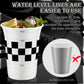 Norme 48 Pcs Checkered Flag Party Supplies Bulk 16 Oz Race Car Cups Thick Plastic Cup For Racing Themed Birthday Party (Checkered Flag)