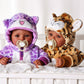 Babeside Black Baby Dolls Twins - 17Inch Realistic Soft Cloth Body Dolls With Brown Eyes, Perfect For 3+ Year Old Girls, Ideal F