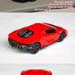 Tianmei 1:32 Supercar Kids Toys Die-Cast Alloy Metal Car Model Collection Children Play Vehicle (Lbjn - Red)