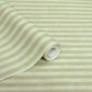 Iland Originality Dollhouse Wallpaper 39 * 15.7 Inch, Dollhouse Accessories On 1:12 Scale Or 1:6 Scale (Striped Green-Yellow)